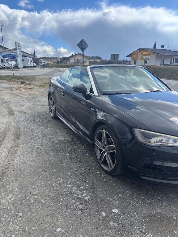 Gebraucht Audi Cabriolet S-Line 150 PS (110 kW) 2014 Schwarz Cabrio