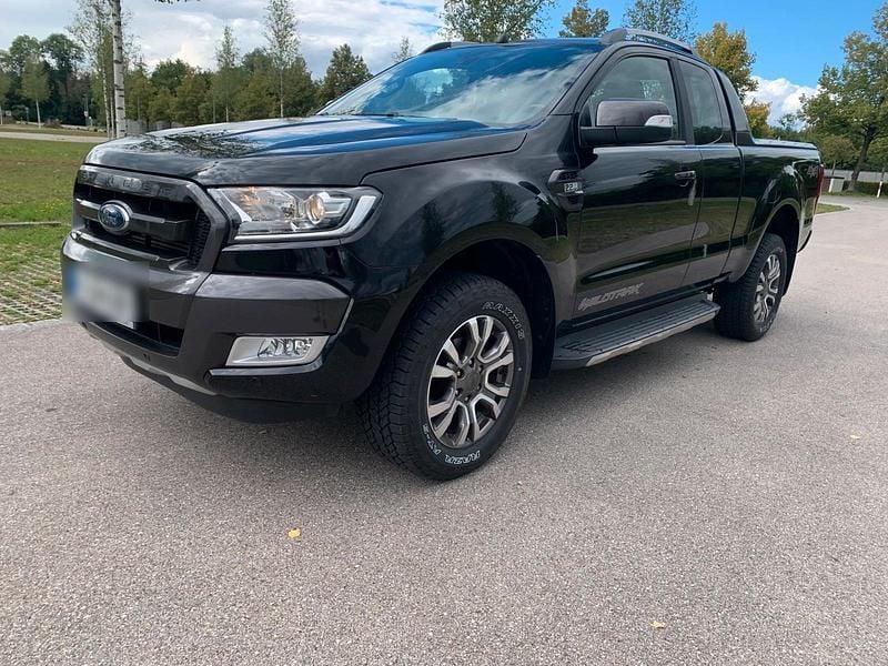 Schwarz Gebraucht 2018 Ford Ranger Wildtrack Abholung | 28.999 € - Bild 1/4