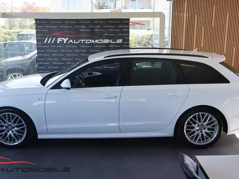 Brugt Audi A6 S-Line 190 HK (139 kW) 2018 Hvid Stationcar