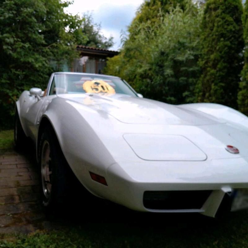 Second-hand Corvette C3 200 CP (147 kW) 1975 Alb Cabrio