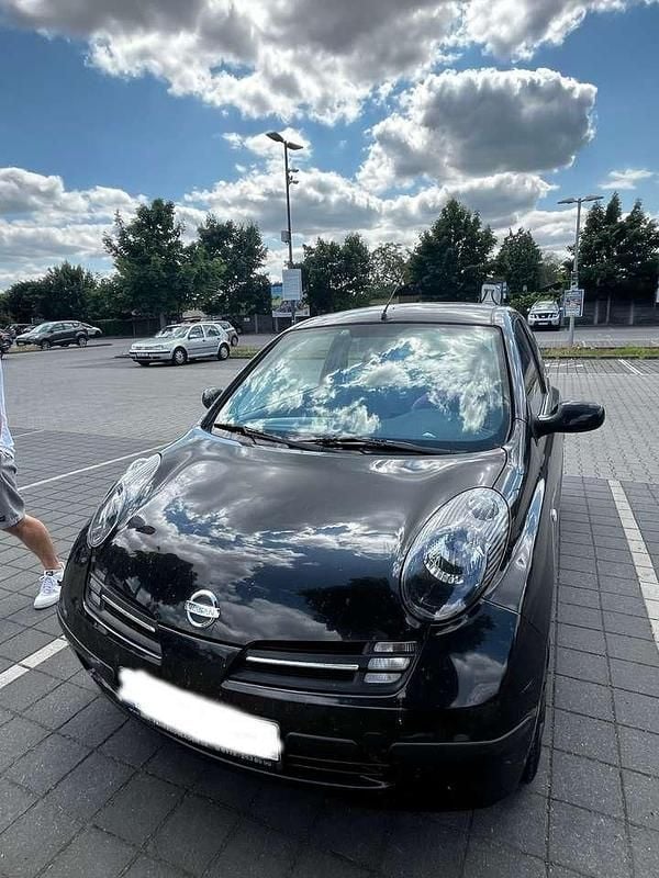 Schwarz Gebraucht 2004 Nissan Micra City Kleinwagen | 1.200 € (Guter Preis) - Bild 1/4