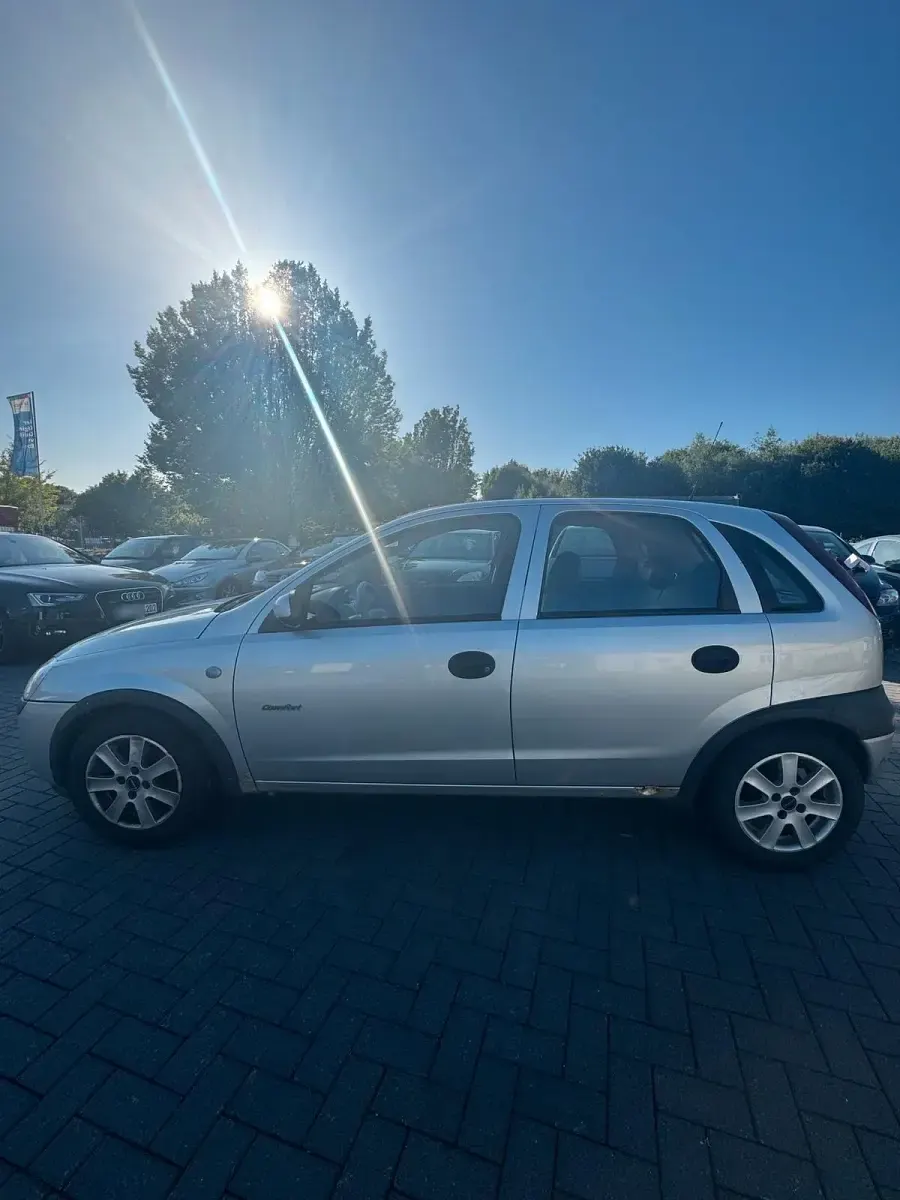 Gebraucht Opel Corsa 2003 Silber Kleinwagen