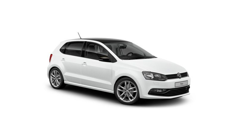 Weiß Gebraucht 2017 VW Polo Highline Kleinwagen | 11.430 € (Fairer Preis) - Bild 1/4