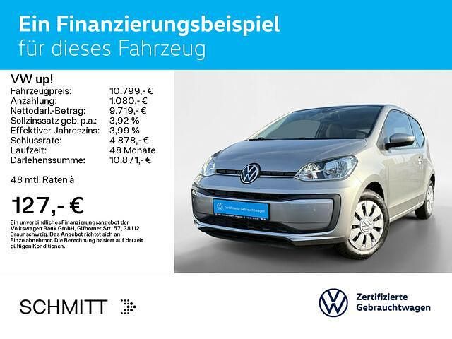 Gebraucht VW up! move up! 65 PS (47 kW) 2020 Silber Kleinwagen