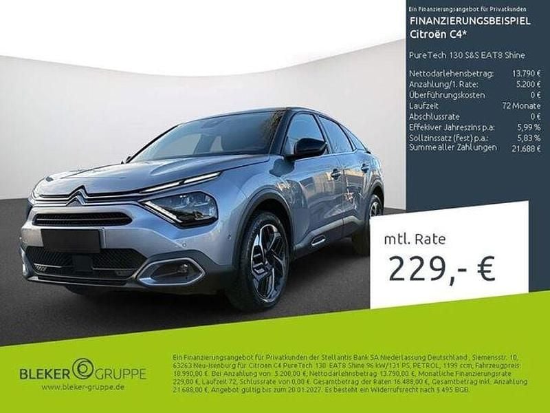 Grau Gebraucht 2023 Citroën C4 PureTech Limousine | 18.990 € (Fairer Preis) - Bild 1/3