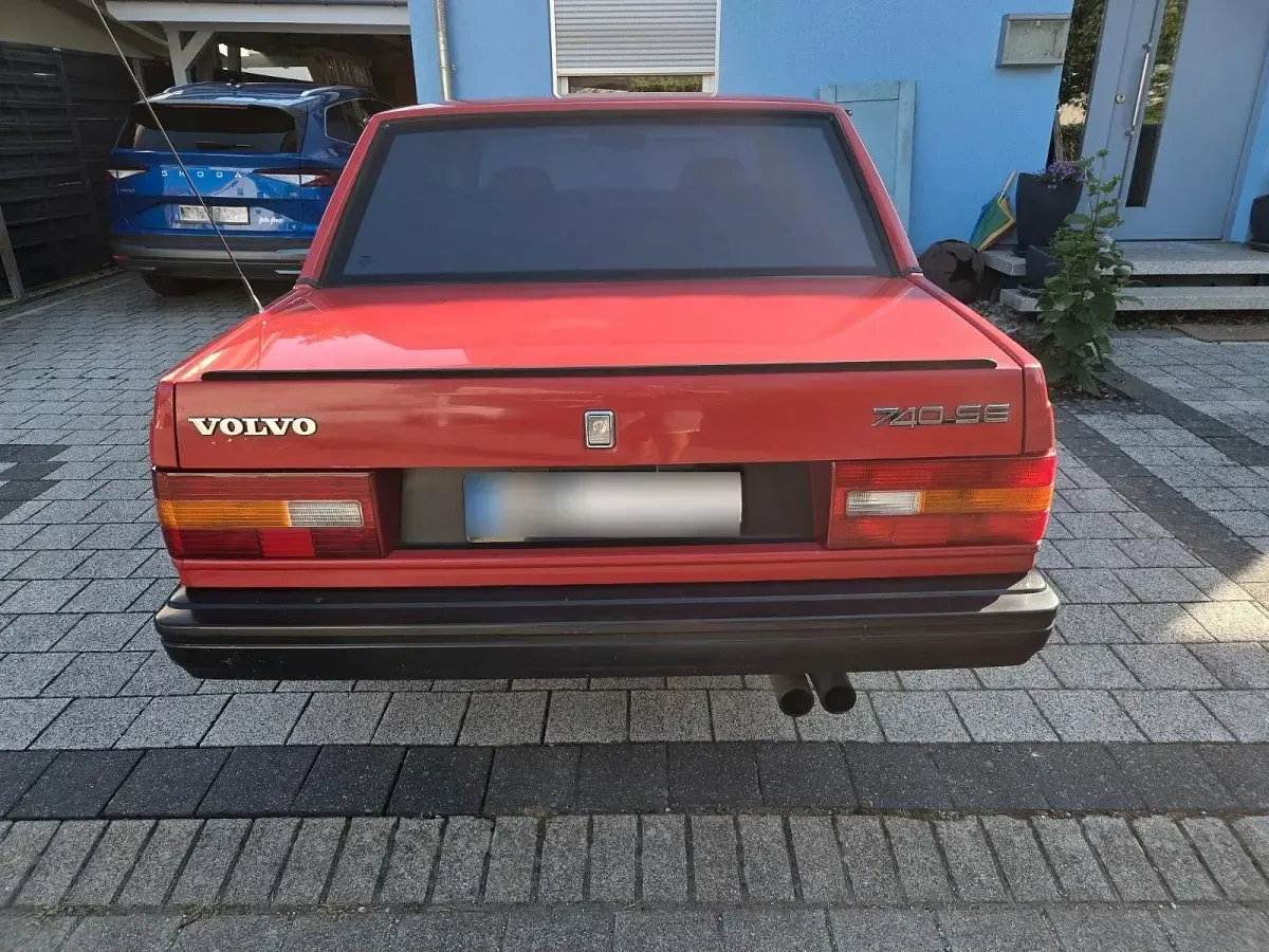 Gebraucht Volvo 740 SE 116 PS (85 kW) 1992 Rot Limousine