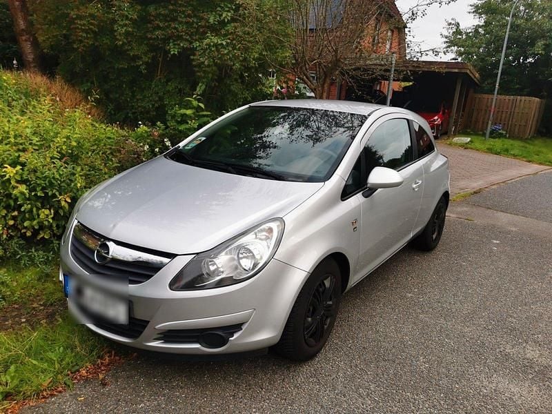 Grau Gebraucht 2010 Opel Corsa Edition Kleinwagen | 1.195 € (Superpreis) - Bild 1/4