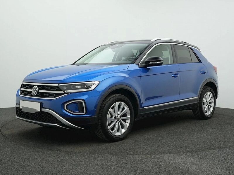 Blau Gebraucht 2024 VW T-Roc Style SUV | 30.289 € (Fairer Preis) - Bild 1/4