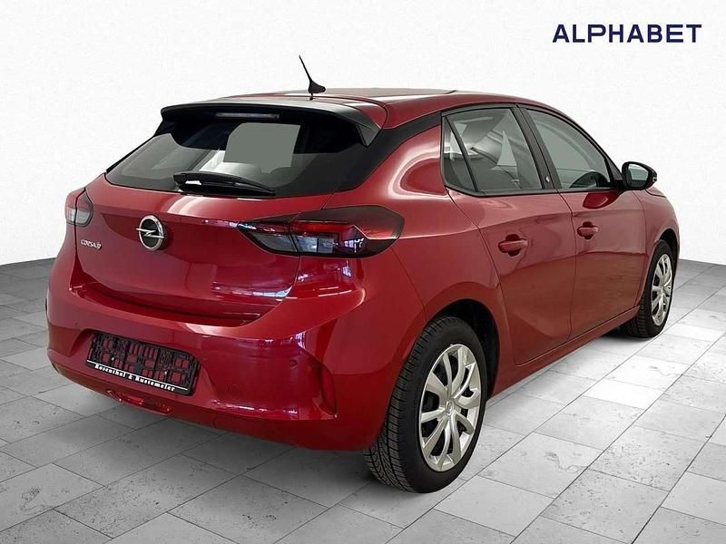 Gebraucht Opel Corsa Edition 100 kW (136 PS) 2022 Chili rot metalic Kleinwagen