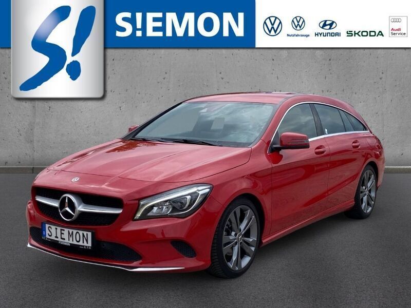 Rot Gebraucht 2017 Mercedes CLA200 Shooting Brake Urban Kombi | 18.280 € (Etwas zu teuer) - Bild 1/4