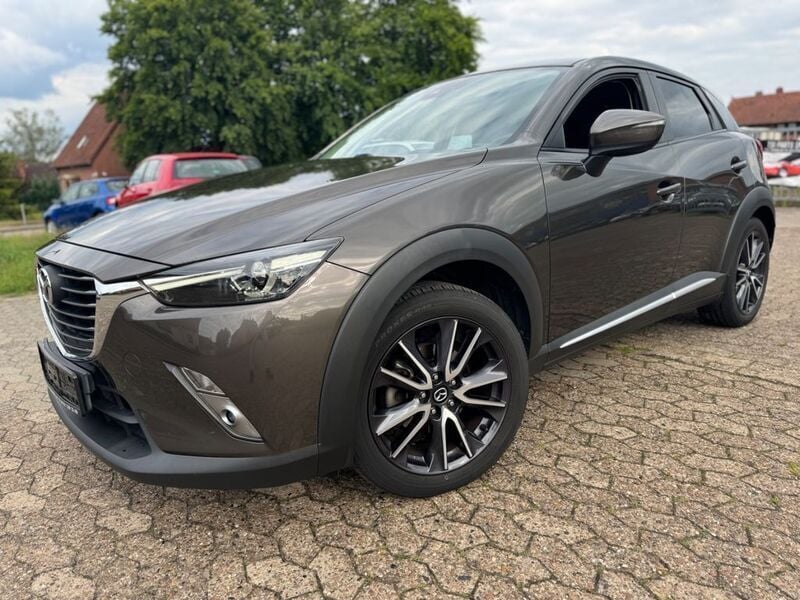 Grau Gebraucht 2017 Mazda CX-3 Sports-Line SUV | 11.990 € (Guter Preis) - Bild 1/4