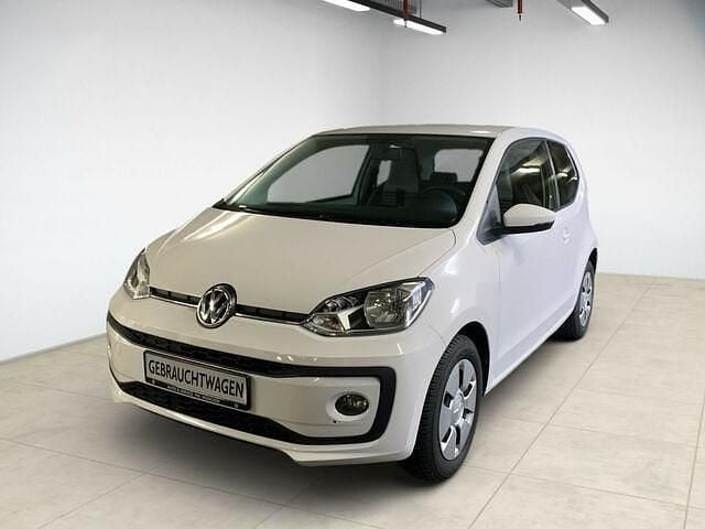 Weiß Gebraucht 2019 VW up! move up! Kleinwagen | 8.960 € (Guter Preis) - Bild 1/2