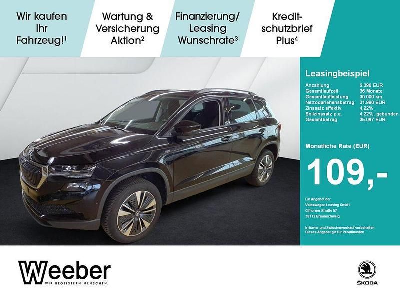 Schwarz Gebraucht 2025 Skoda Karoq Selection SUV | 31.980 € (Guter Preis) - Bild 1/4