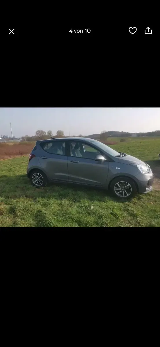 Gebraucht Hyundai i10 87 PS (63 kW) 2018 Grau Kleinwagen