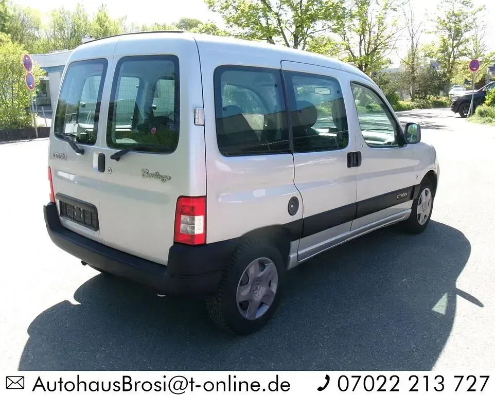 Gebraucht Citroën Berlingo First 75 PS (55 kW) 2009 Silber Van / Kleinbus