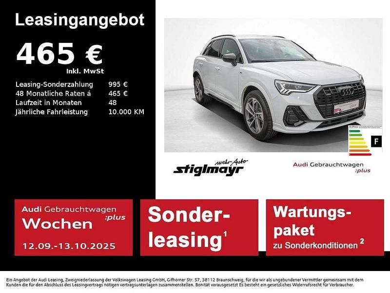 Gletscherweiß Gebraucht 2025 Audi Q3 S-Line SUV | 52.440 € (Guter Preis) - Bild 1/4