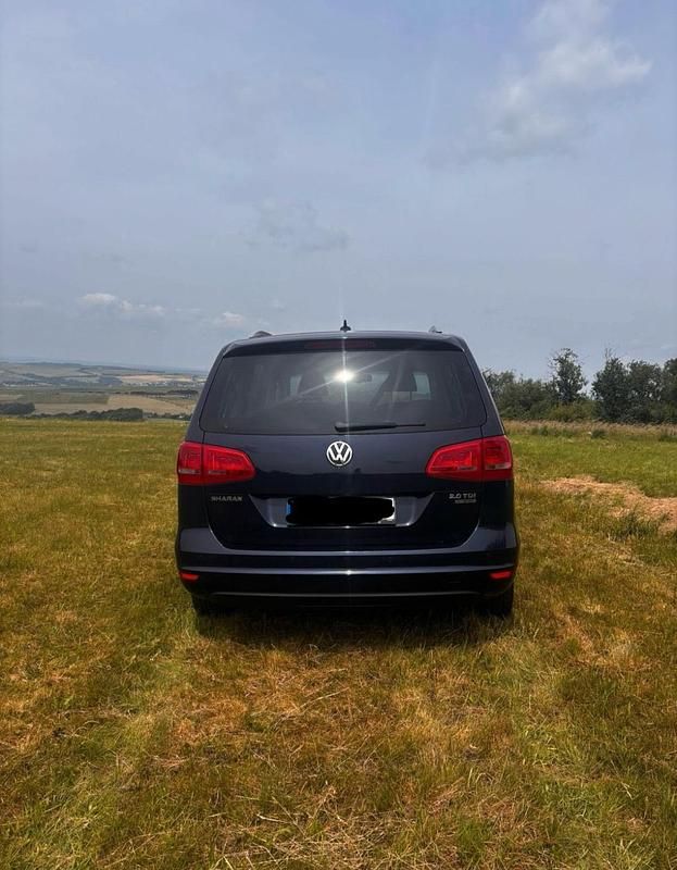 Gebraucht VW Sharan 103 PS (75 kW) 2012 Blau Van / Kleinbus