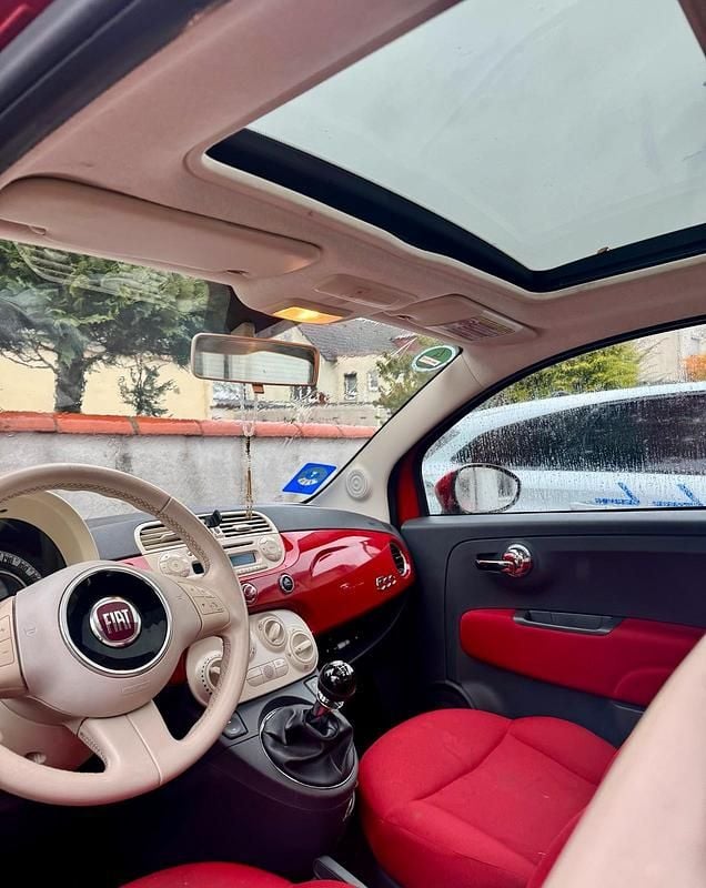 Rot Gebraucht 2011 Fiat 500 Kleinwagen | 3.699 € (Superpreis) - Bild 1/4