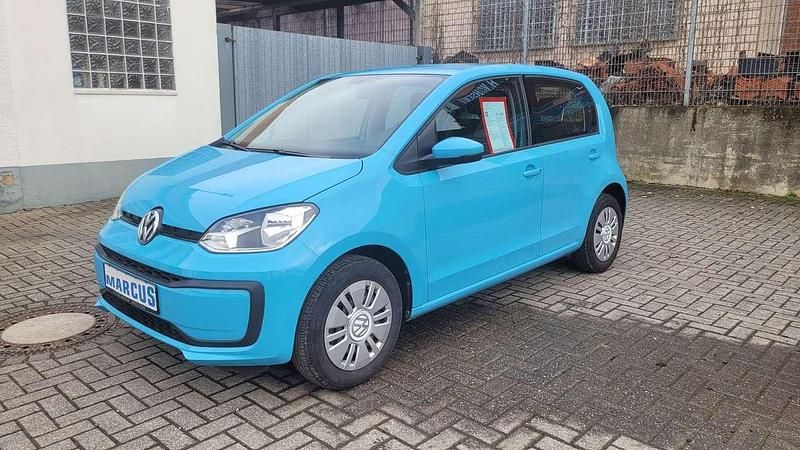 Gebraucht VW up! move up! 60 PS (44 kW) 2017 Teal blue Kleinwagen