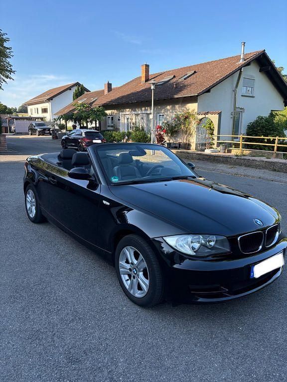 Schwarz Gebraucht 2008 BMW 120 Cabriolet Cabrio | 6.000 € (Guter Preis) - Bild 1/4