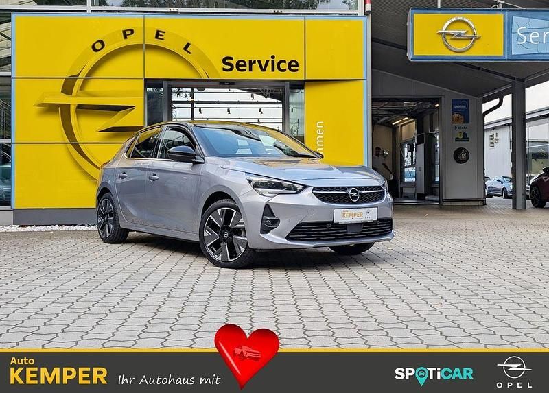 Grau Gebraucht 2021 Opel Corsa-e Ultimate Kleinwagen | 16.850 € (Etwas zu teuer) - Bild 1/4