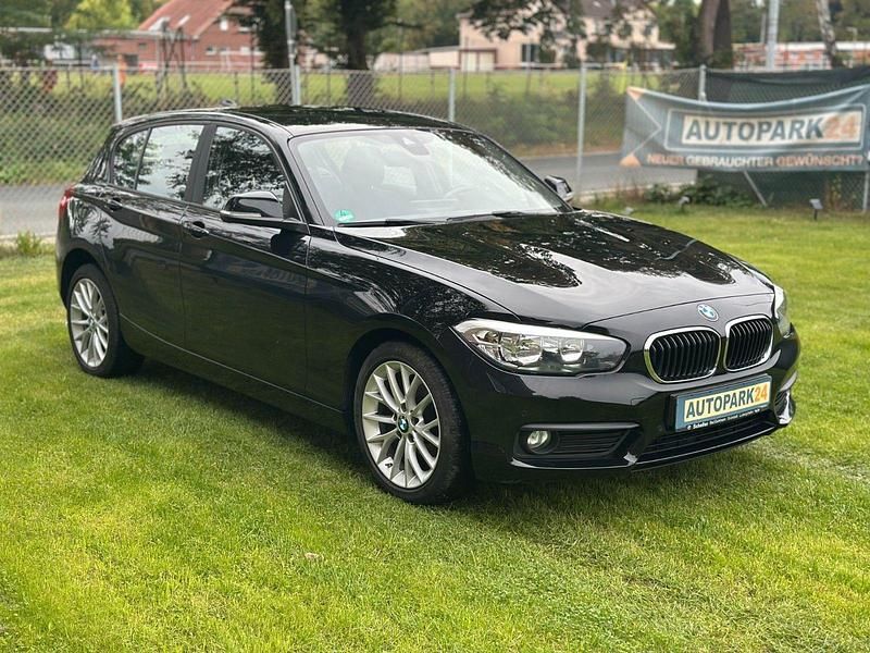 Schwarz Gebraucht 2016 BMW 116 Advantage Kleinwagen | 11.100 € (Guter Preis) - Bild 1/3