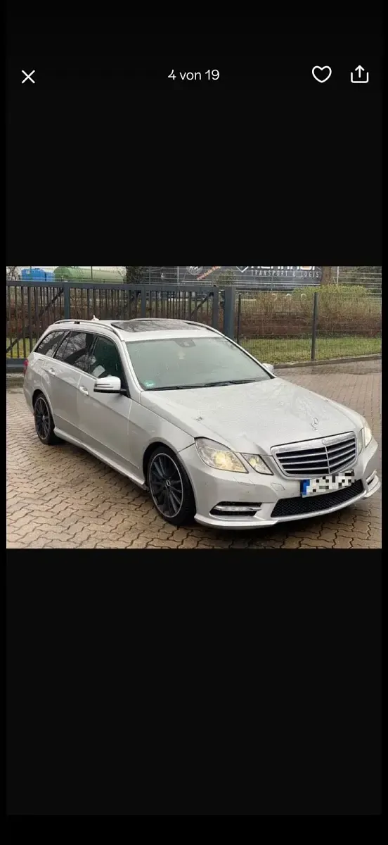 Gebraucht Mercedes E350 AMG 265 PS (194 kW) 2012 Silber Kombi