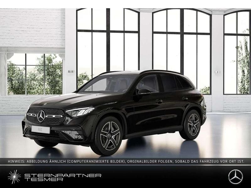 Metalliclack obsidianschwarz Gebraucht 2024 Mercedes GLC300 AMG SUV | 61.450 € (Guter Preis) - Bild 1/4