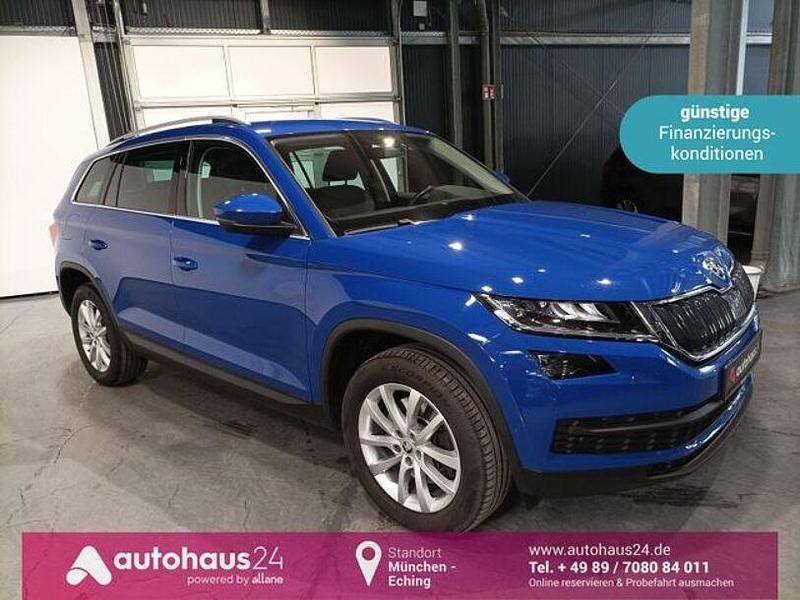 Blau Gebraucht 2021 Skoda Kodiaq Style SUV | 24.970 € - Bild 1/4