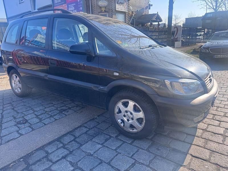 Gebraucht Opel Zafira Elegance 125 PS (91 kW) 2003 Schwarz Van / Kleinbus