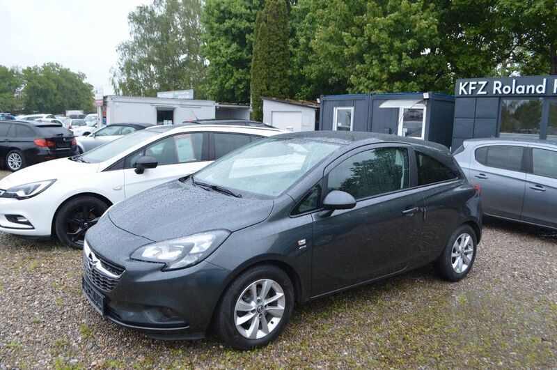Gebraucht Opel Corsa Active 90 PS (66 kW) 2016 Graphit grau/graffiti grey Kleinwagen