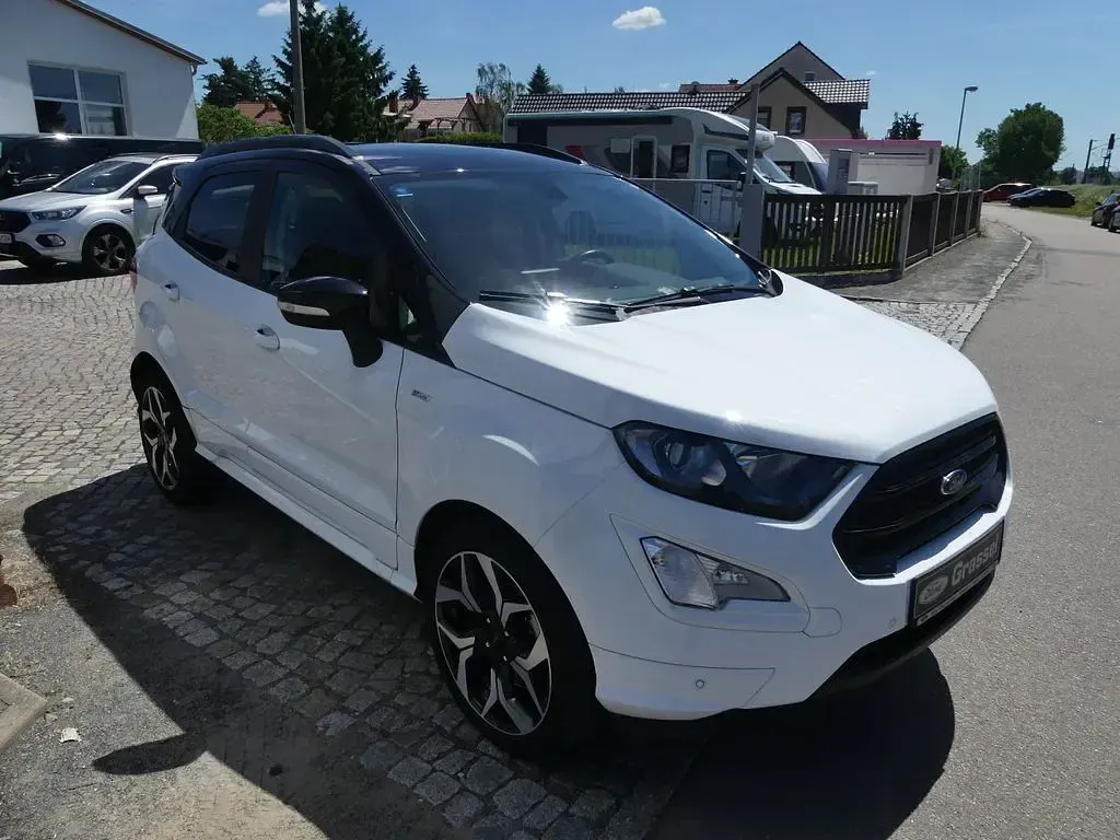Gebraucht Ford Ecosport ST-Line 125 PS (91 kW) 2019 Weiß SUV
