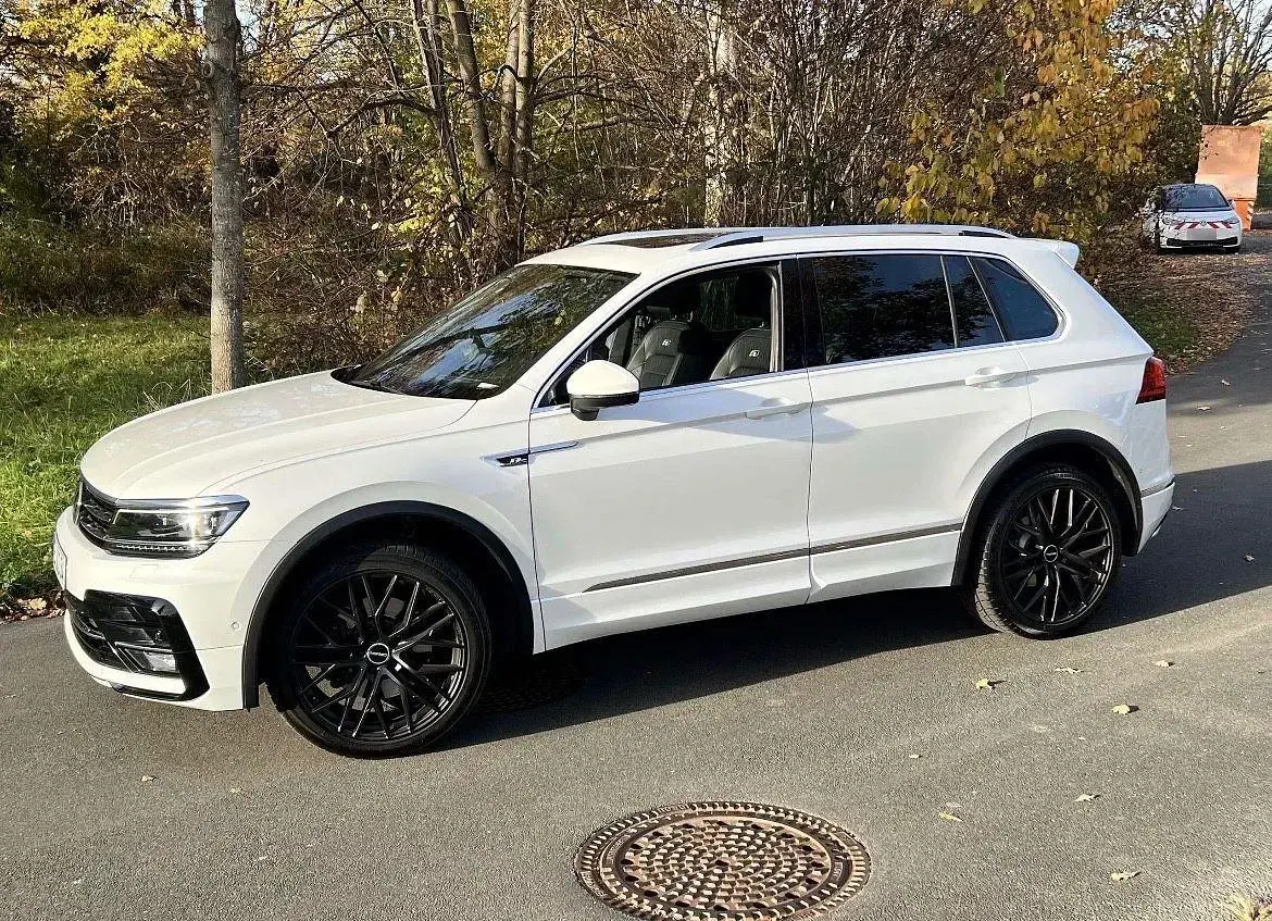 Gebraucht VW Tiguan Highline 220 PS (161 kW) 2017 Weiß SUV