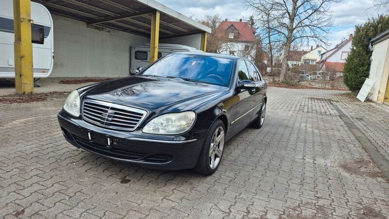 Schwarz Gebraucht 2005 Mercedes S500 Limousine | 4.960 € (Superpreis) - Bild 1/4