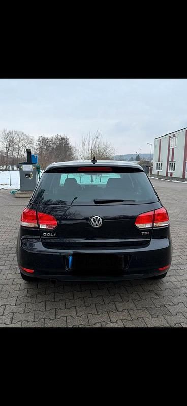 Gebraucht VW Golf VI 2010 Schwarz Kleinwagen