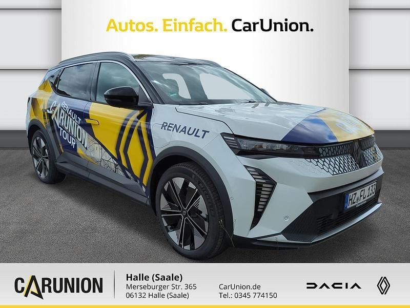 Gebraucht Renault Scenic E-Tech Techno 160 kW (218 PS) 2024 Perlmuttweiß metallic, black pearlschwarz metall SUV