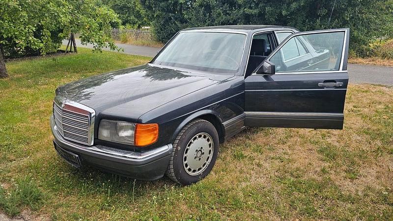 Schwarz Gebraucht 1990 Mercedes 500 SE Limousine | 14.200 € - Bild 1/4