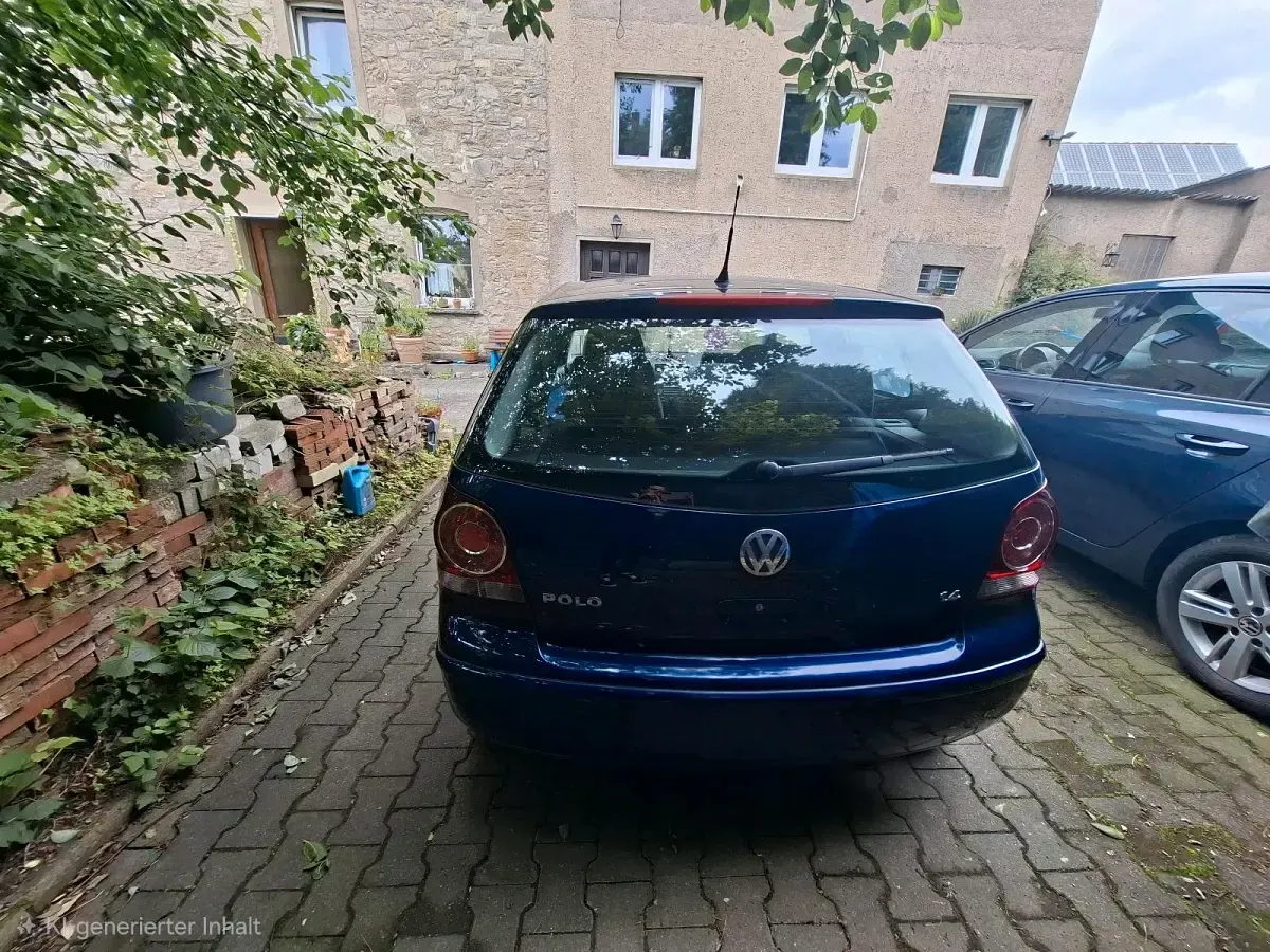 Gebraucht VW Polo 2005 Blau Kleinwagen