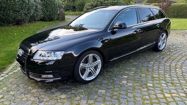 Schwarz Gebraucht 2010 Audi A6 S-Line Kombi | 9.300 € (Teuer) - Bild 1/4