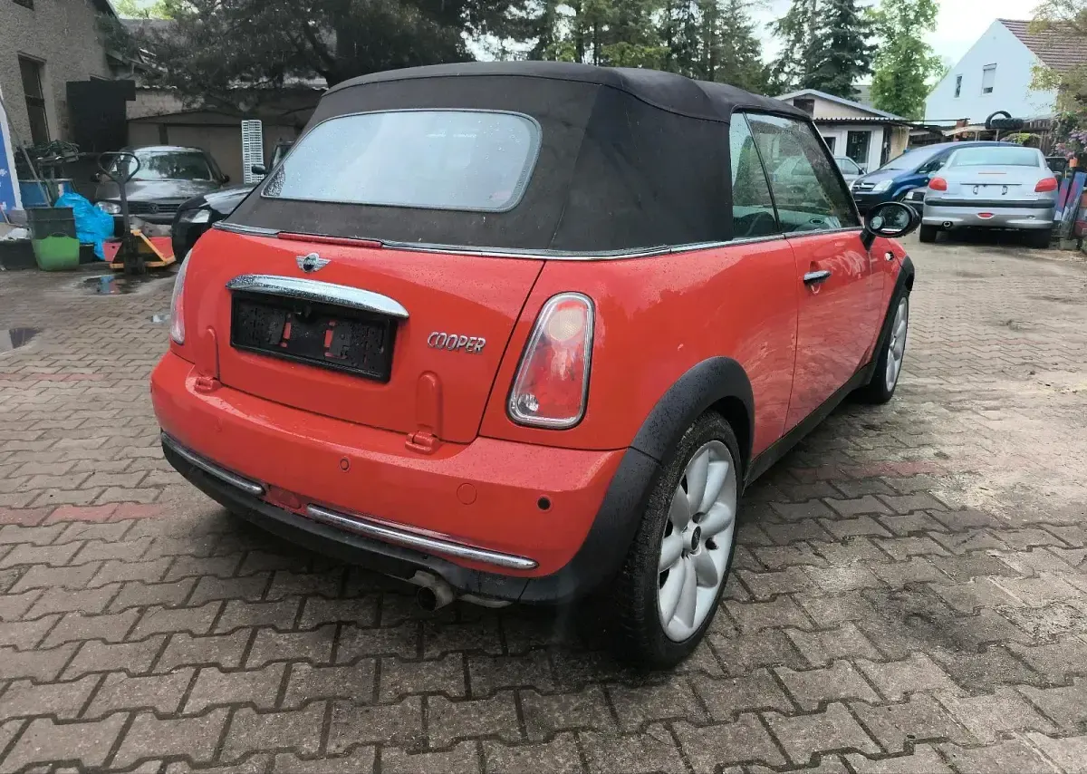 Gebraucht Mini Cooper Cabriolet 116 PS (85 kW) 2005 Rot Cabrio