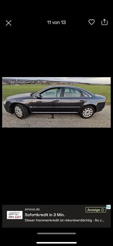 Gebraucht Audi A8 360 PS (264 kW) 2002 Andere farben Limousine