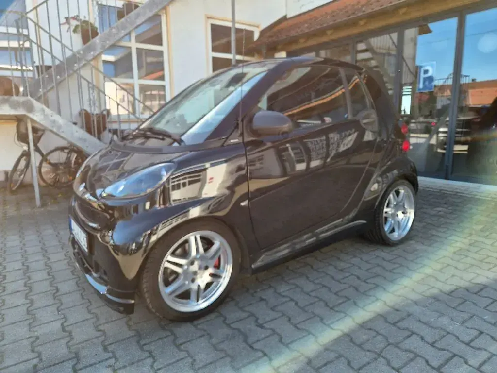Gebraucht Smart ForTwo Cabrio Brabus 98 PS (72 kW) 2009 Schwarz Cabrio