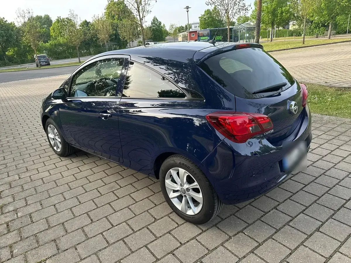 Usata Opel Corsa drive 69 CV (50 kW) 2016 Blu Utilitaria