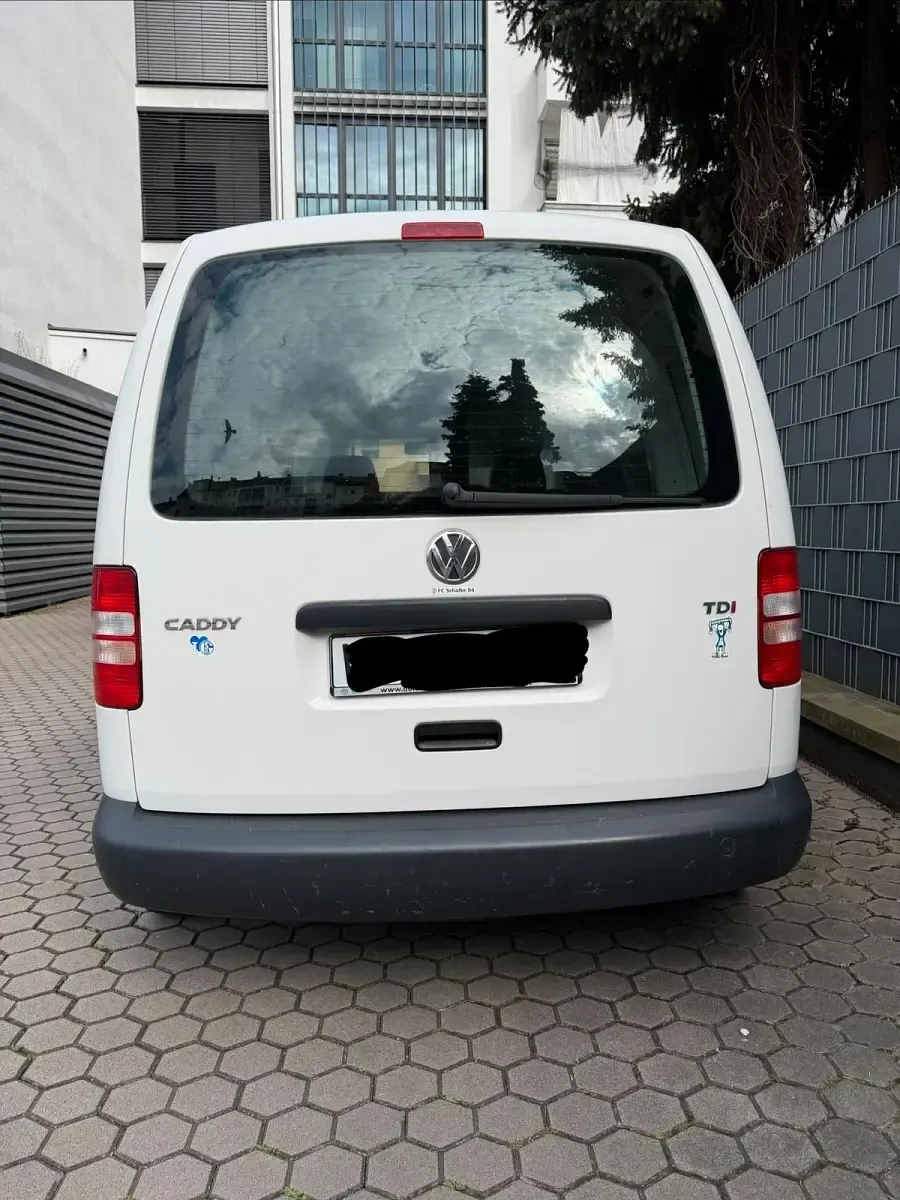 Gebraucht VW Caddy 102 PS (75 kW) 2012 Weiß Van / Kleinbus