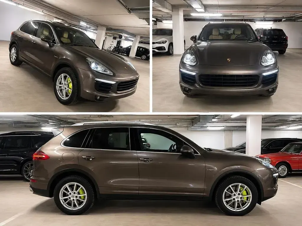 Gebraucht Porsche Cayenne S E-Hybrid 416 PS (305 kW) 2014 Braun SUV