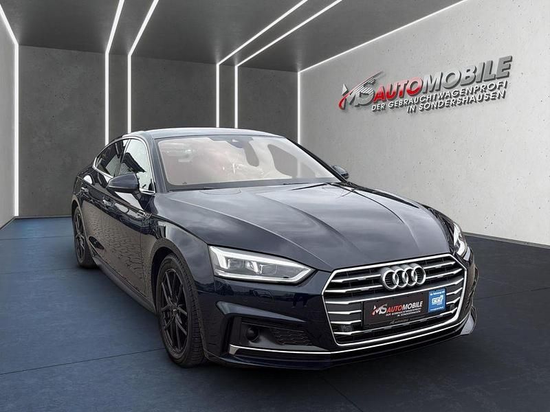 Gebraucht Audi A5 Sportback S-Line 170 PS (125 kW) 2018 Blau Kleinwagen