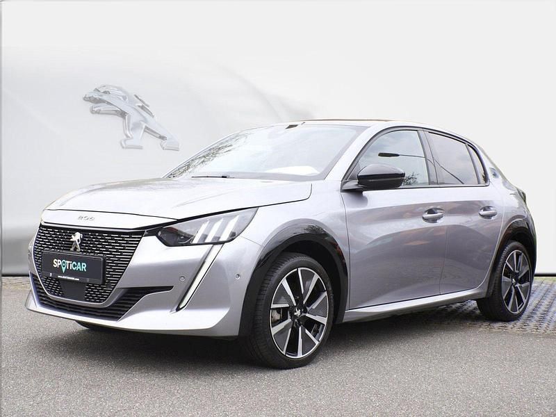 Metallic Gebraucht 2022 Peugeot e-208 GT Kleinwagen | 23.130 € (Teuer) - Bild 1/4