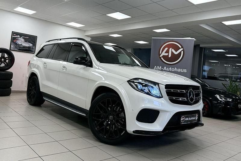 Diamantweiss Gebraucht 2017 Mercedes GLS350 AMG SUV | 47.899 € (Fairer Preis) - Bild 1/4