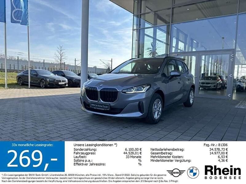 Neu BMW 218 136 PS (100 kW) 2026 Skyscraper grau metallic Kombi