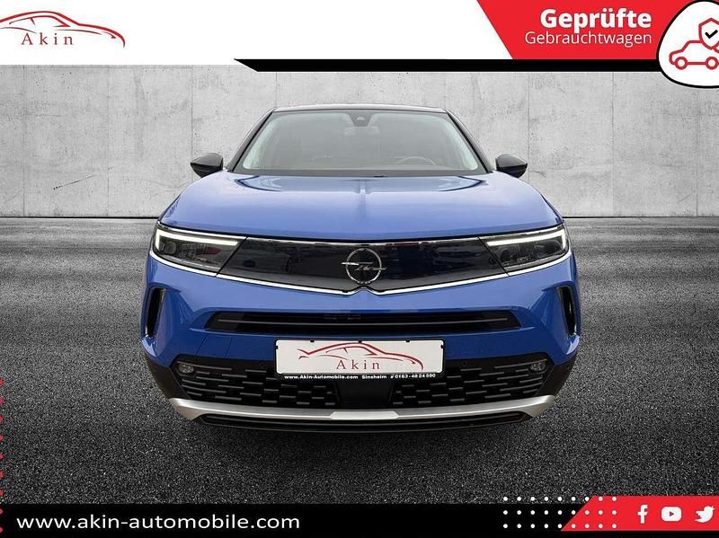 Gebraucht Opel Mokka Elegance 131 PS (96 kW) 2021 Perl blau/voltaik blau SUV